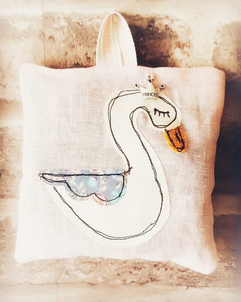 Lavender and linen hanger