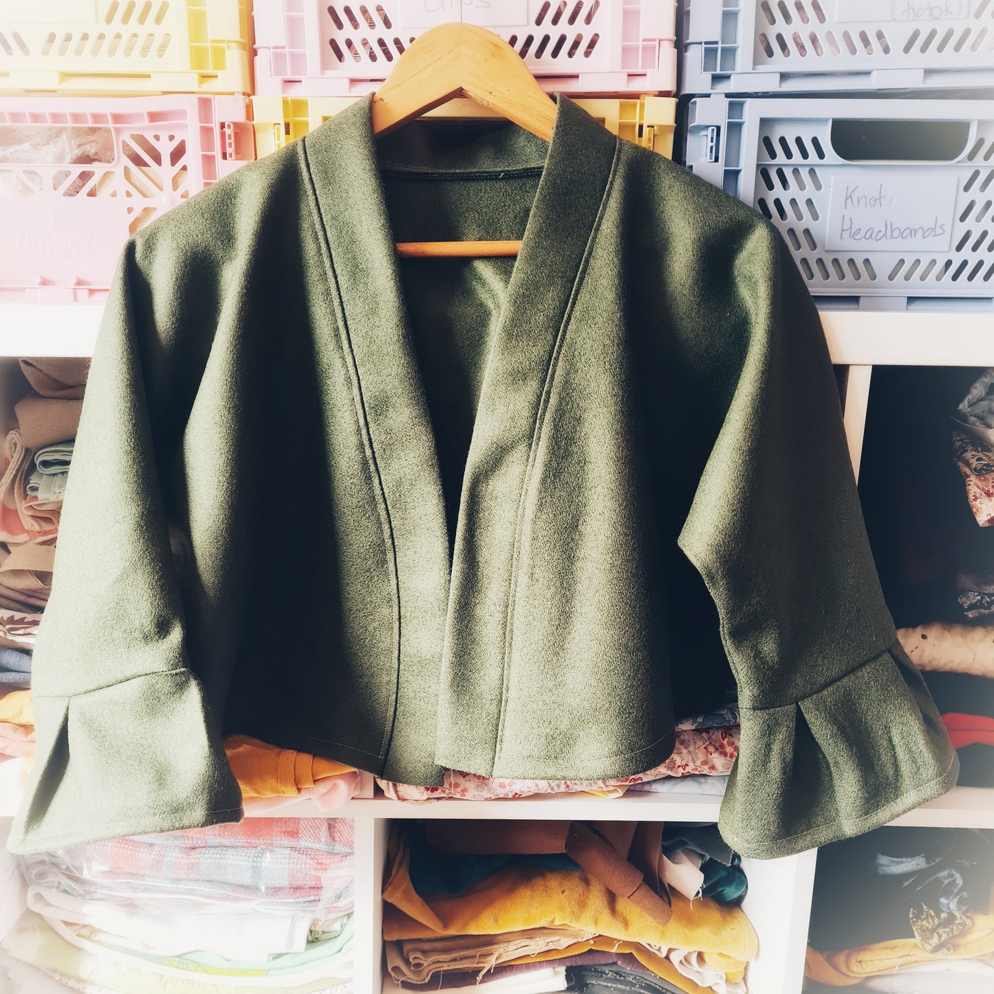 Bolero wool jacket